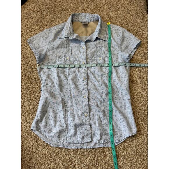 THE NORTH FACE short sleeve; button up shirt,  size women's small, lightweight - Picture 4 of 9